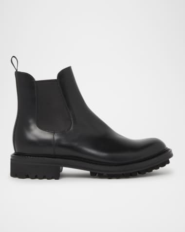 Church's McSween Leather Lug-Sole Chelsea Booties