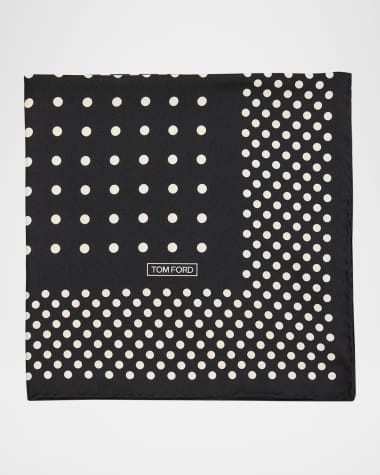 TOM FORD Men's Silk Pocket Square