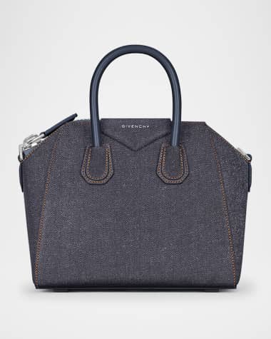 Givenchy Antigona Mini Top-Handle Bag in Denim