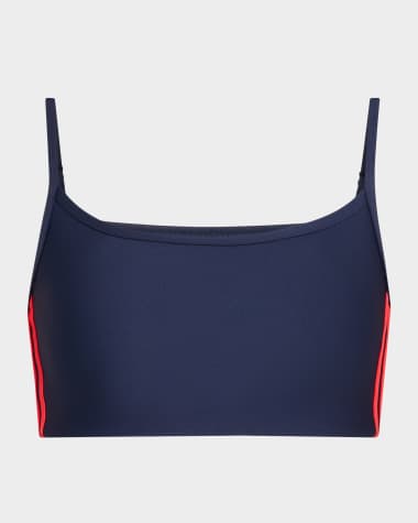 The Upside Oxford Hutton Scoop-Neck Sports Bra