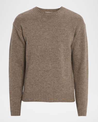 FRAME Men's Yak Wool Knit Crewneck Sweater
