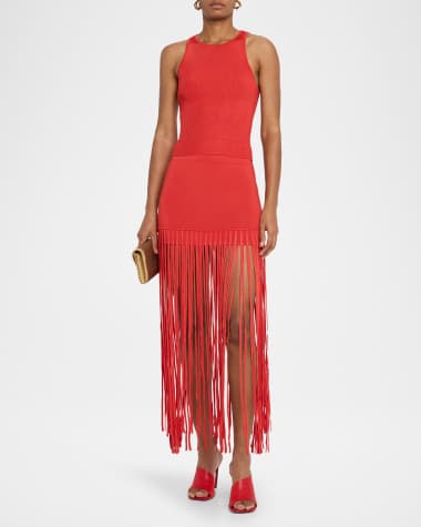 V-Neck Hardware One-Piece Swimsuit