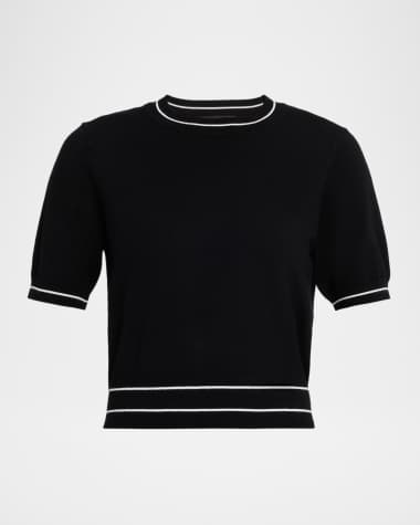 Toccin Ferne Short-Sleeve Sweater