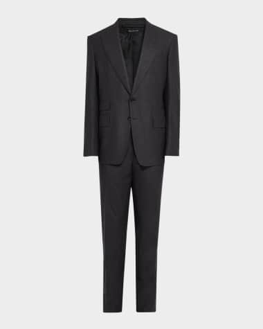TOM FORD Men's Shelton Wool Prince of Wales Suit