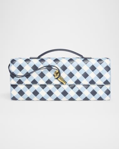 Bottega Veneta Andiamo Clutch Bag with Handle