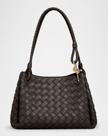 Bottega Veneta Parachute Medium Nappa Leather Shoulder Bag