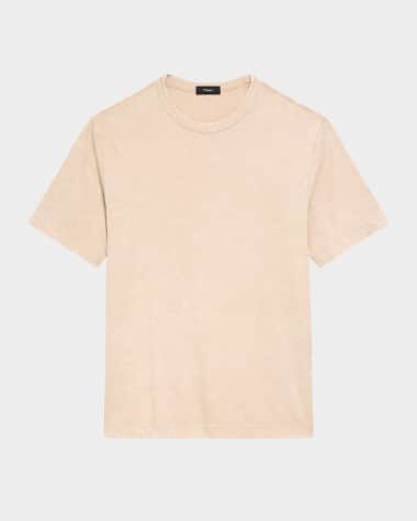 Theory Men's Faded Jersey Crewneck T-Shirt