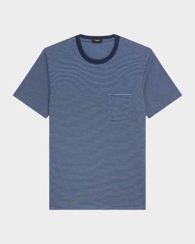 Theory Men's Birdseye Pique Pocket T-Shirt
