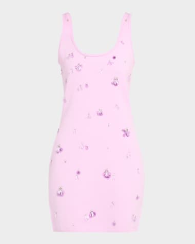SIMKHAI Rue Embellished Mini Dress