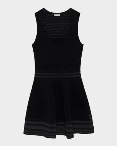 SIMKHAI Lottie Stripe Illusion Mini Dress