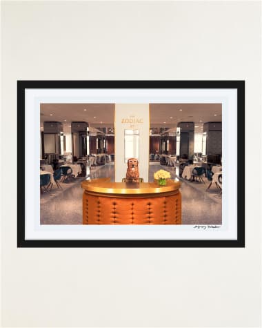 Gray Malin "Welcome to the Zodiac Room, Neiman Marcus, Downtown Dallas" Framed Fine Art Photography Print