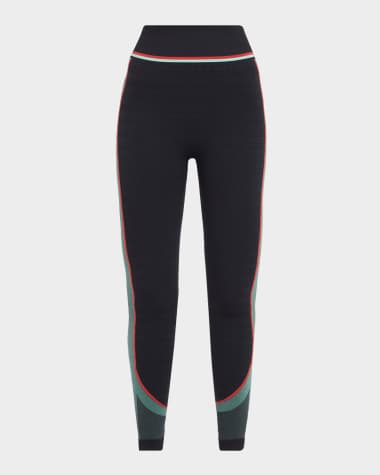 CASABLANCA Check Jacquard Seamless Leggings