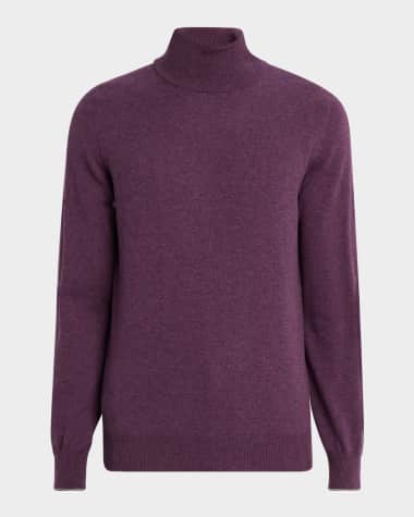 Brunello Cucinelli Men's Cashmere Turtleneck Sweater