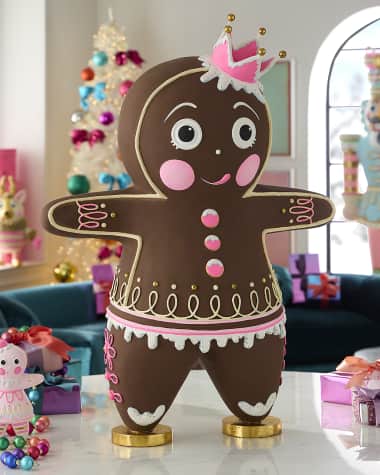 Glitterville The Gingers Tabletop Christmas Decoration, Dough