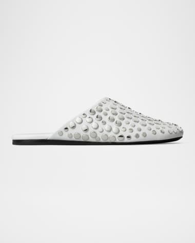 Tory Burch Studded Leather Mules