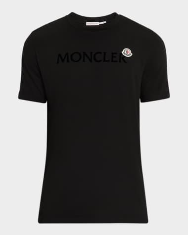 Moncler Men's Logo Script Crewneck T-Shirt