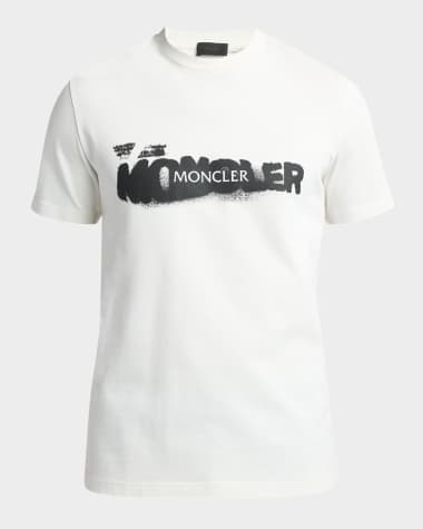 Moncler Men's Graffiti Logo Graphic T-Shirt