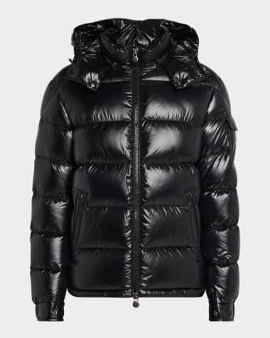 Moncler Men's Maya Hooded Short Down Puffer Jacket
