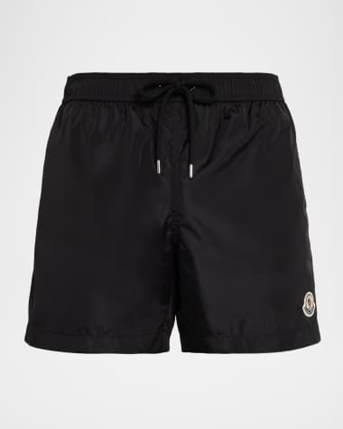 Moncler Men's Drawstring Swim Shorts