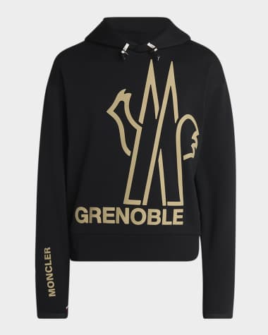 Moncler Grenoble Men's Large Script Hoodie