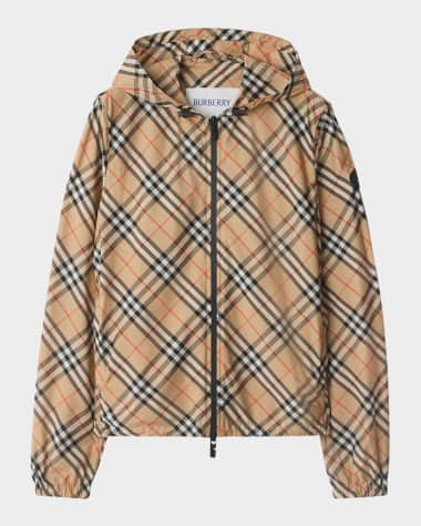 Burberry Salcombe Check Zip Track Jacket