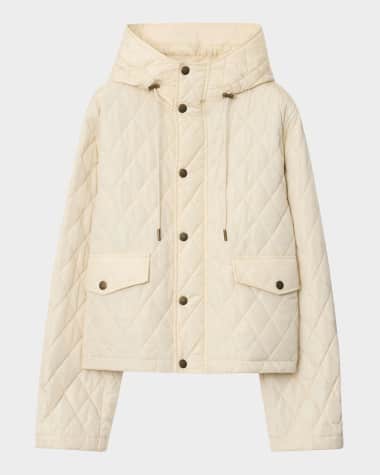 Burberry Pembroke Quilted Hooded Parka