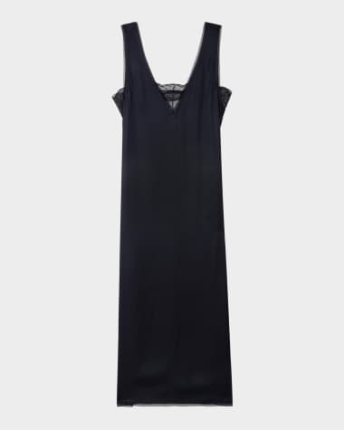 Zadig & Voltaire Renzo Satin Slip Dress