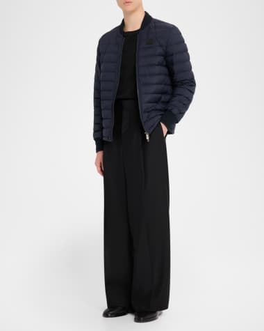 V-Neck Hardware One-Piece Swimsuit