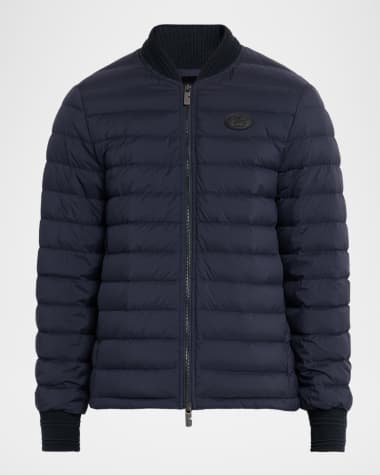 Burberry Men's Knight Stamp Down Puffer Jacket