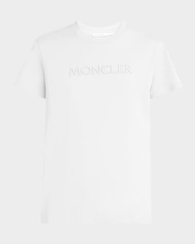 Moncler Short-Sleeve Logo Tee