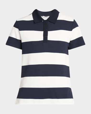 Moncler Short-Sleeve Polo Shirt