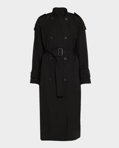 コート MONCLER Women Trench Coats 1C00021 549P3 999 Black Coats & Trench Coats for Women - Outerwear | Moncler IT