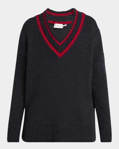 Moncler V-Neck Sweater