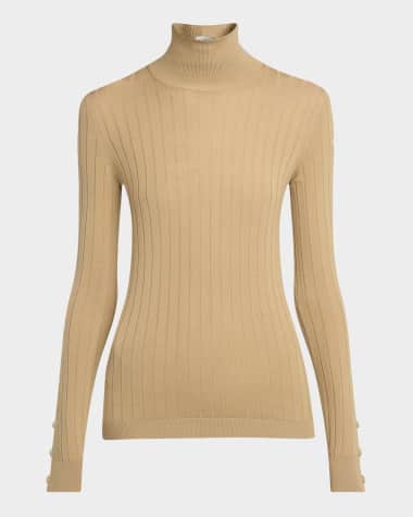 Moncler Wool-Cashmere Turtleneck Sweater