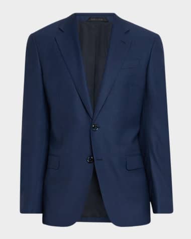 Giorgio Armani Men's Windowpane G Line Two-Piece Suit
