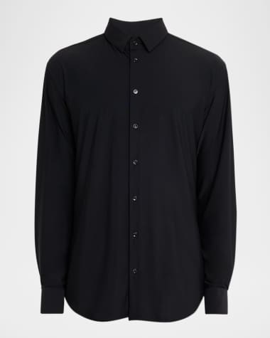 Giorgio Armani Men's Performance Stretch Sport Shirt