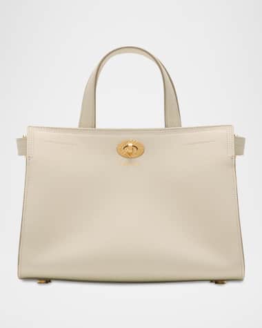 Burberry Cotswolds Grainy Leather Tote Bag