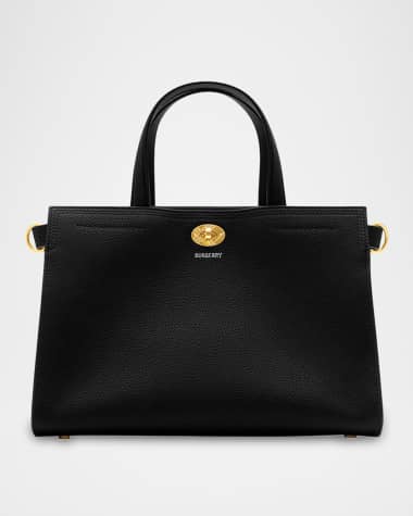 Burberry Cotswolds Small Leather Tote Bag