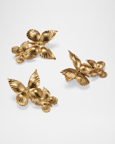 Lelet Ny Silvie Butterfly Clips, Set of 3