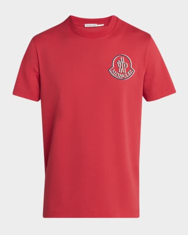 Moncler Men's Chest Logo Graphic T-Shirt
