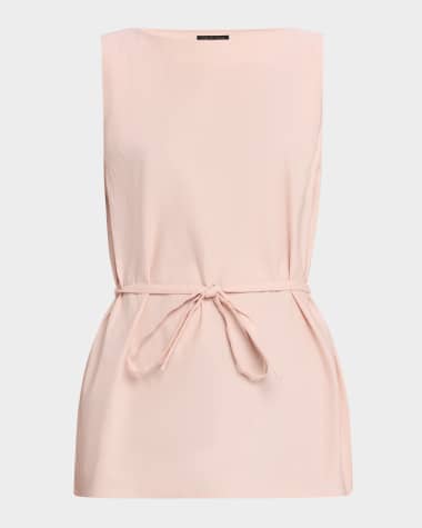 Rag & Bone Holland Sleeveless Linen Tunic Top
