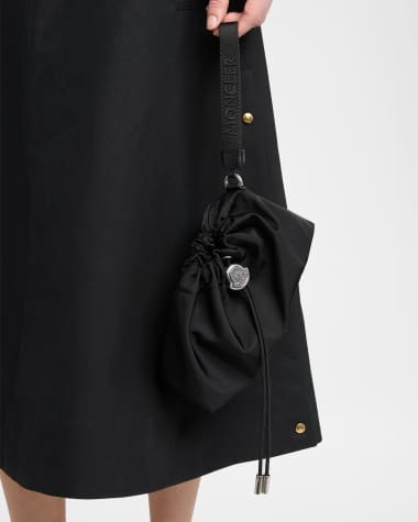 V-Neck Hardware One-Piece Swimsuit