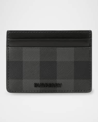 Burberry Men's Sandon Check Card Holder