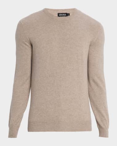 ZEGNA Men's Oasi Cashmere Crewneck Sweater
