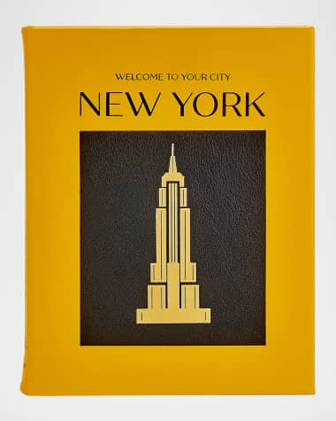 Graphic Image "Trope New York" Leather-Bound Book, Edited by Michelle Fitzgerald & Jack Vanboom