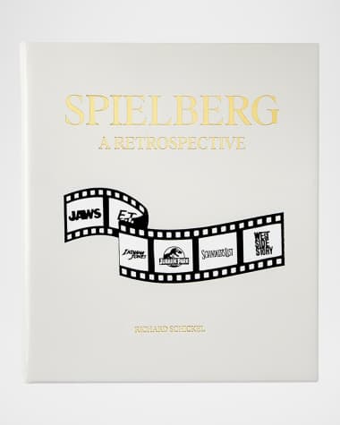 Graphic Image "Steven Spielberg: A Retrospective" Leather-Bound Book by Richard Schickel