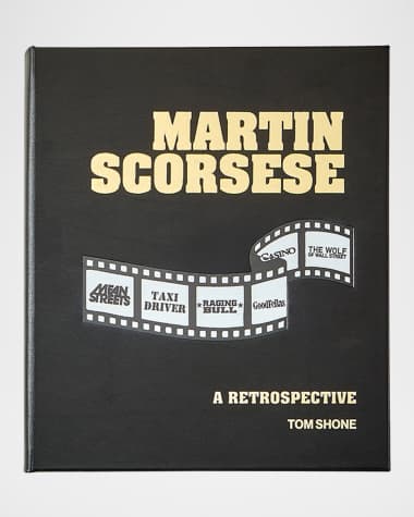 Graphic Image "Martin Scorsese: A Retrospective" Leather-Bound Book by Tom Shone