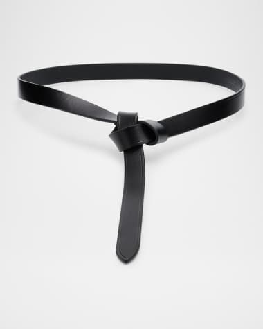 Isabel Marant Kirka Knotted Leather Belt
