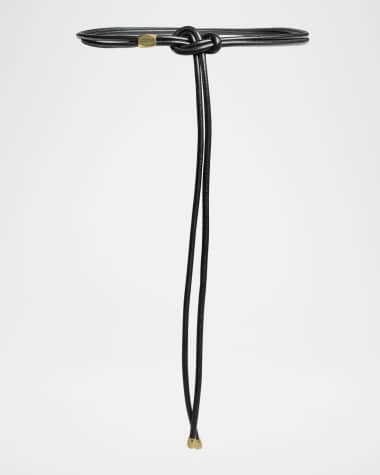 Isabel Marant Silvia Tie Leather Belt