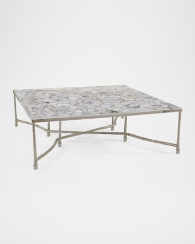 John-Richard Collection Artigas Agate Cocktail Table